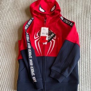 Boys spider man jacket and tee